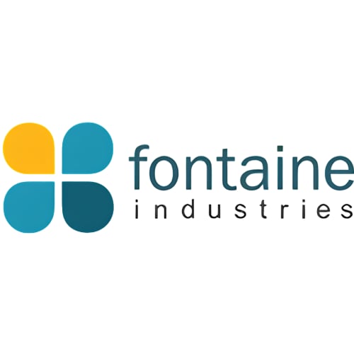 Fontaine Industries logo with four colored circles