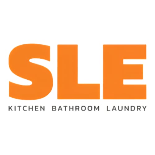 SLE logo with orange letters