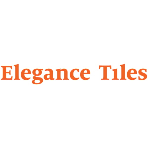 Elegance Tiles logo in orange text