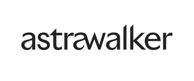 Astra Walker logo in black text on white background